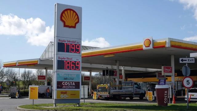 Shell petrol station